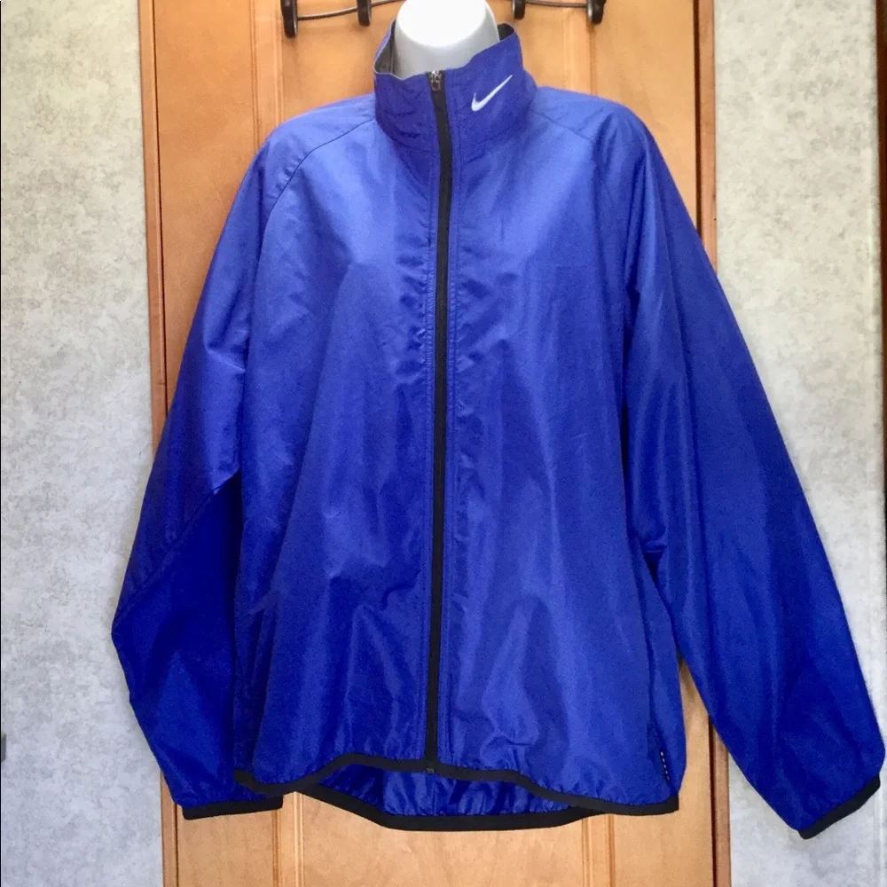 💙 Nike 💙 UniSeX Jacket Windbreaker Beautiful Royal Blue 💙 Lightweight
